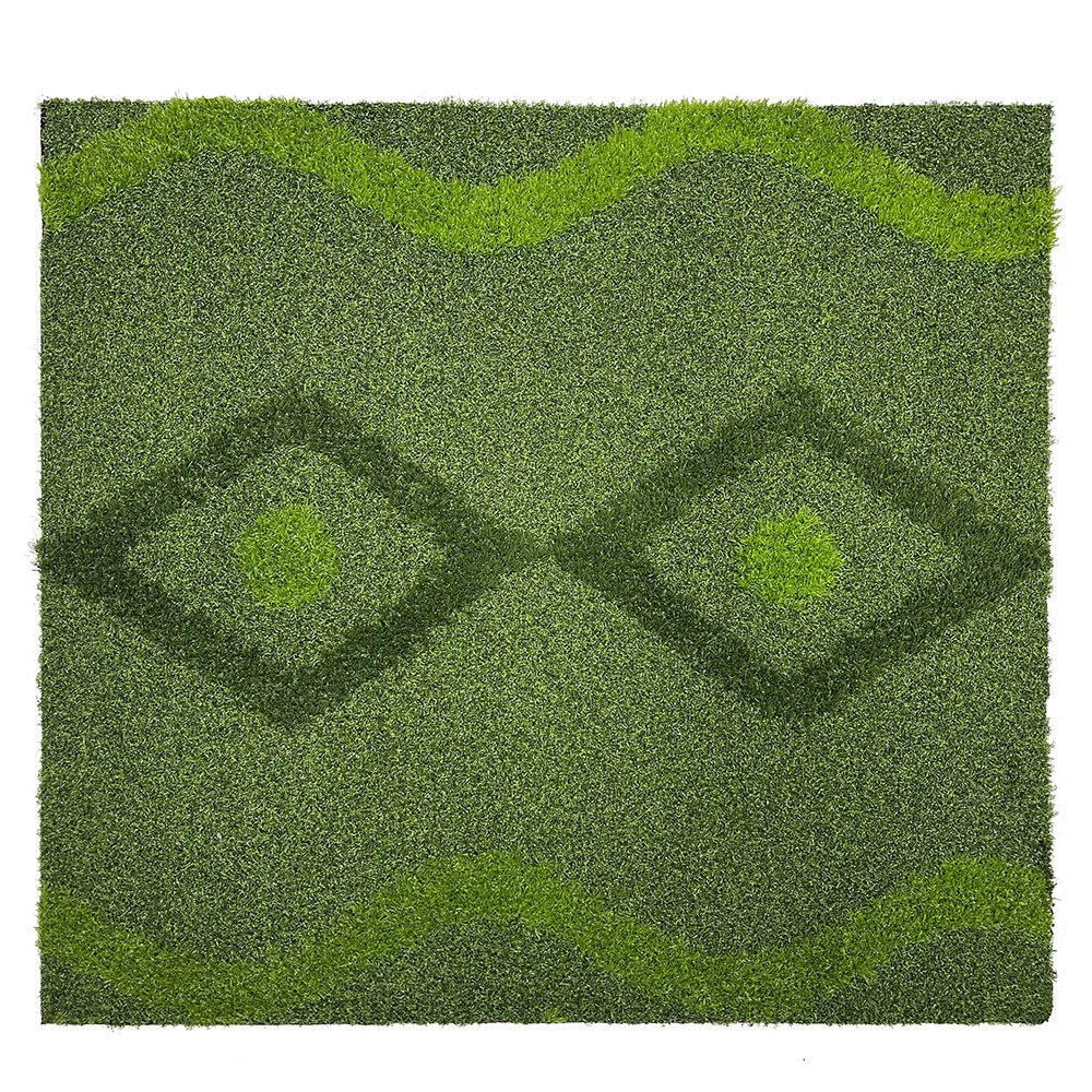 Custom Patterned Artificial Turf Carpet Custom Patterned Artificial Turf Carpet