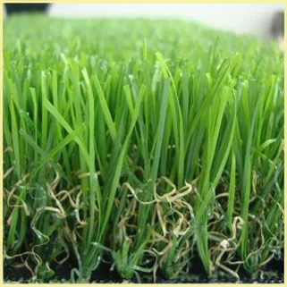 Forma U Outdoor Artifiċjali Grass għall-Landscaping Grass Sintetiku għall-Garden