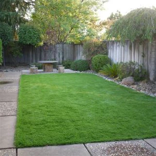 Ħaxix 35MM Soft Agħlaq Għan-Natura Carpet Sintetiku Green W Forma Artificial Grass Turf Yard