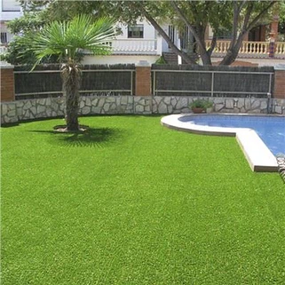 Densità Għolja Reżistenti għall-UV 20MM 30MM 40MM Landscaping Green Artificial Grass Yard Dekorazzjoni tal-Ġnien